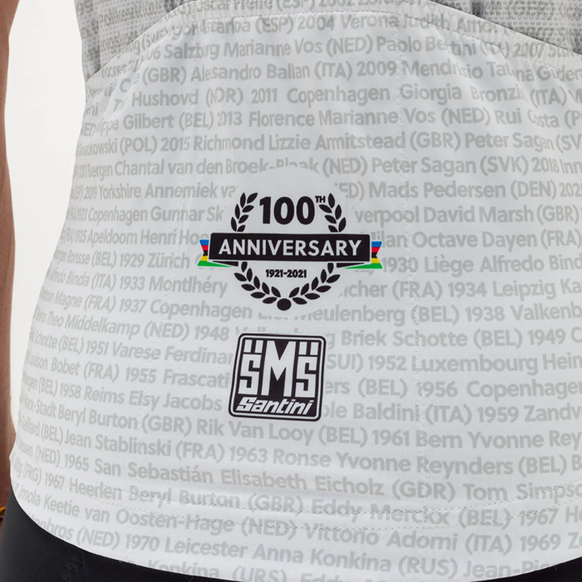 Maglia Santini UCI Road 100 Champions
