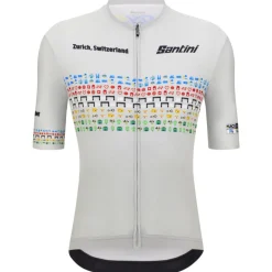 Maglia Santini UCI World Championship Zurigo 2024 - Grigio