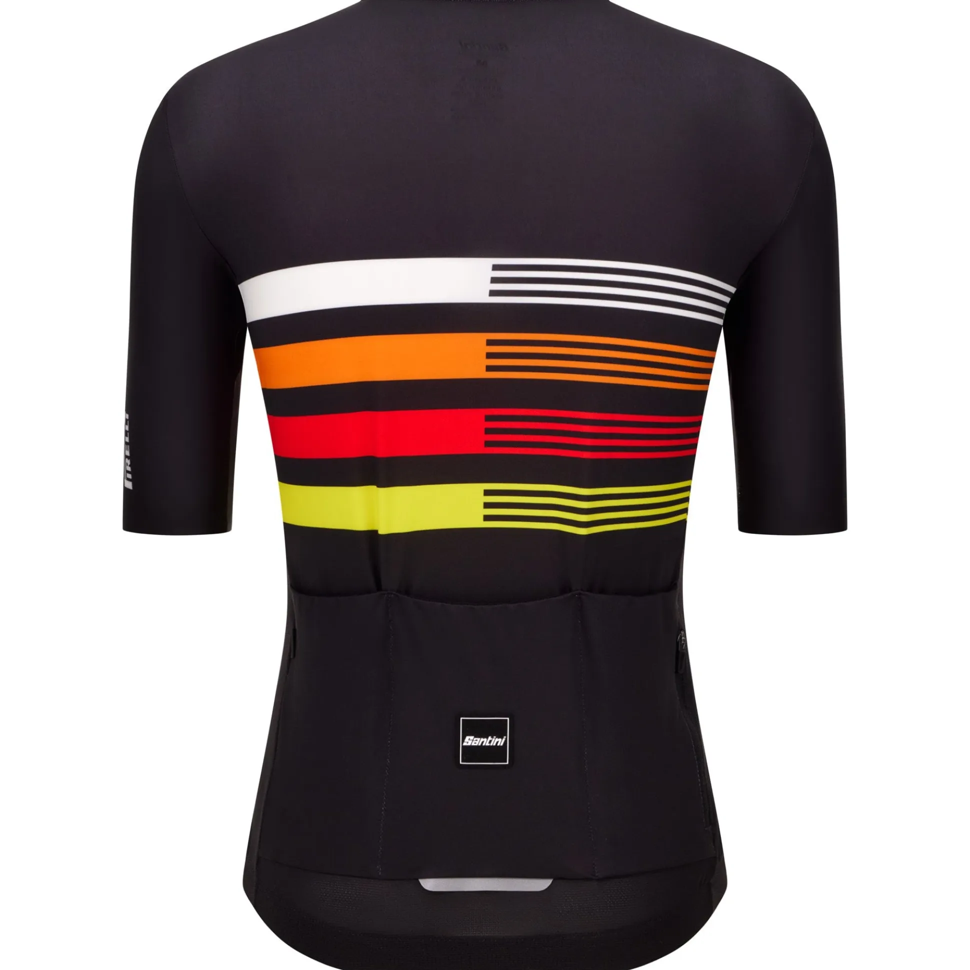 Maglia Santini x PIRELLI Tape - Nero