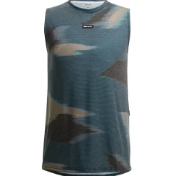 Maglia senza maniche Santini Watt Indoor - Verde
