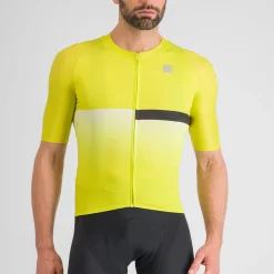 Maglia Sportful Bomber - Giallo nero