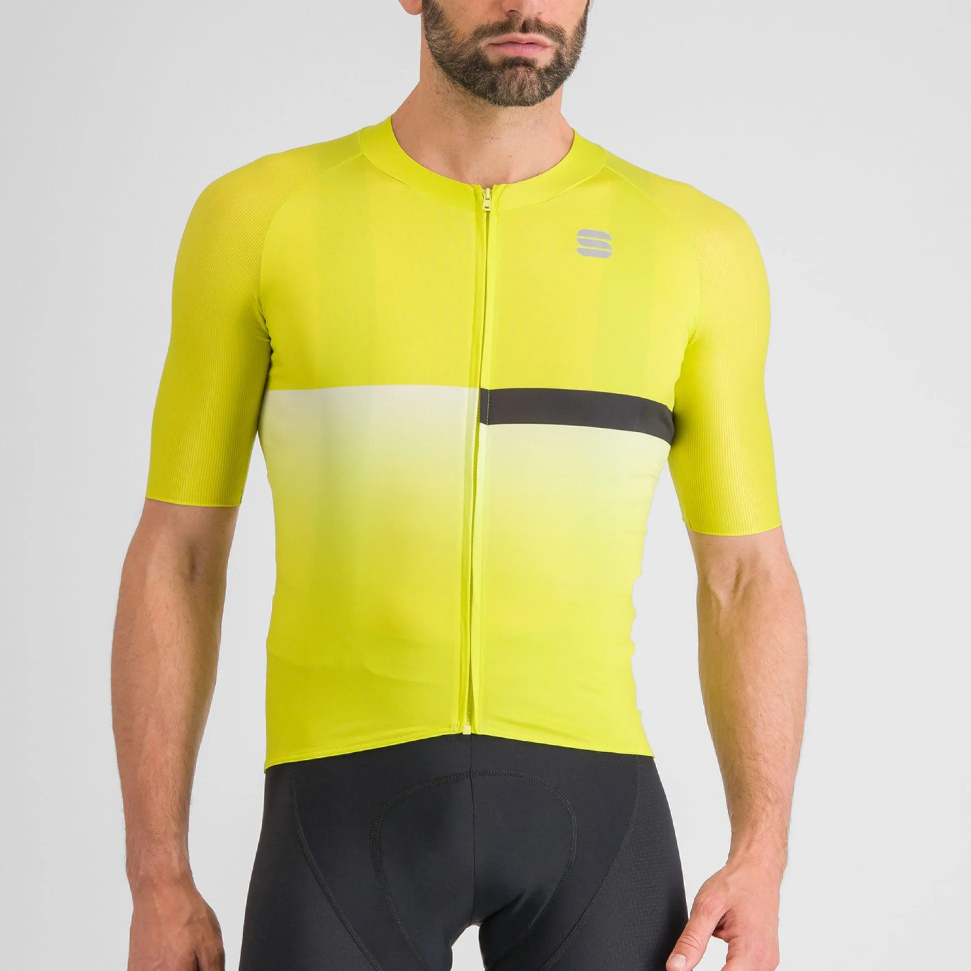 Maglia Sportful Bomber - Giallo nero