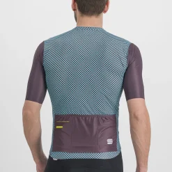 Maglia Sportful Checkmate - Azzurro