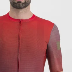 Maglia Sportful Rocket - Rosso azzurro