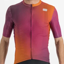 Maglia Sportful Rocket - Viola arancio