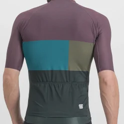 Maglia Sportful Snap - Viola verde
