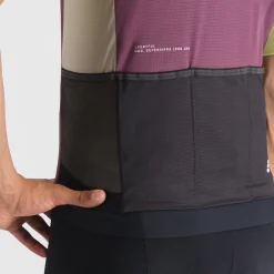 Maglia Sportful Supergiara Logo - Bordeaux