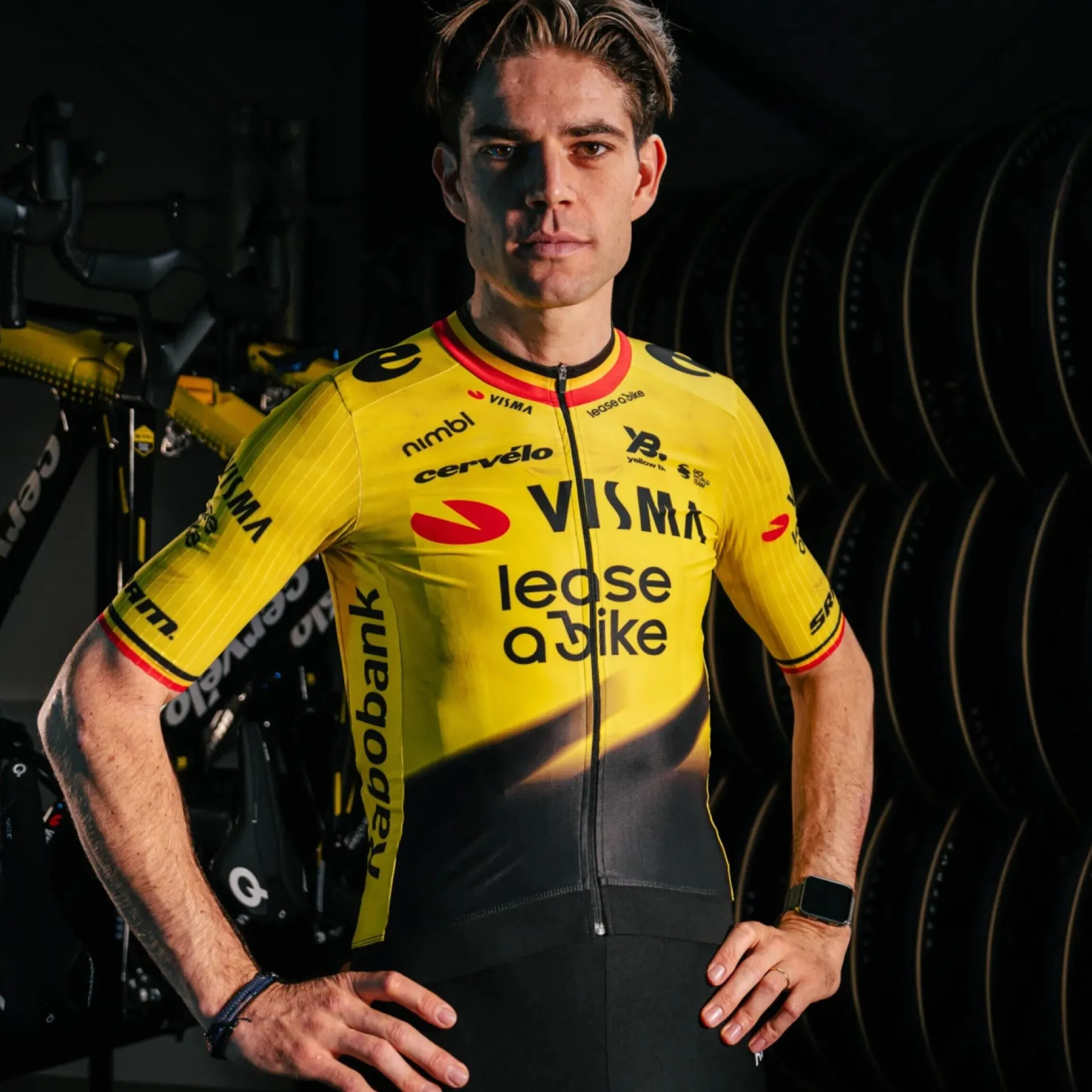 Maglia Team Visma Lease a bike 2026 - Wout van Aert