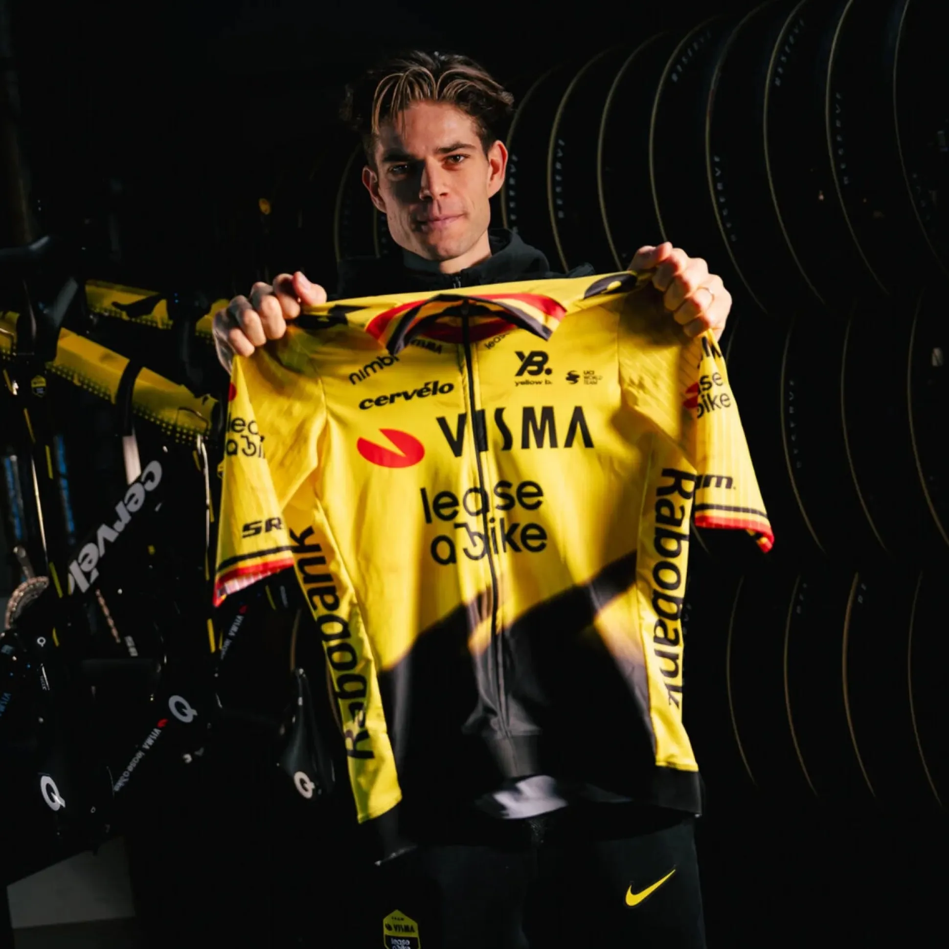 Maglia Team Visma Lease a bike 2026 - Wout van Aert