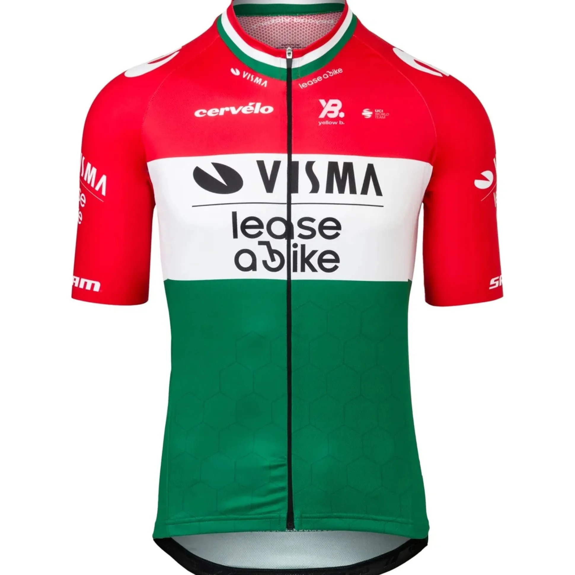 Maglia Team Visma Lease a bike 2025 - Campione Ungherese