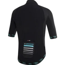 Maglia Zerorh Shark - Nero Verde Acqua