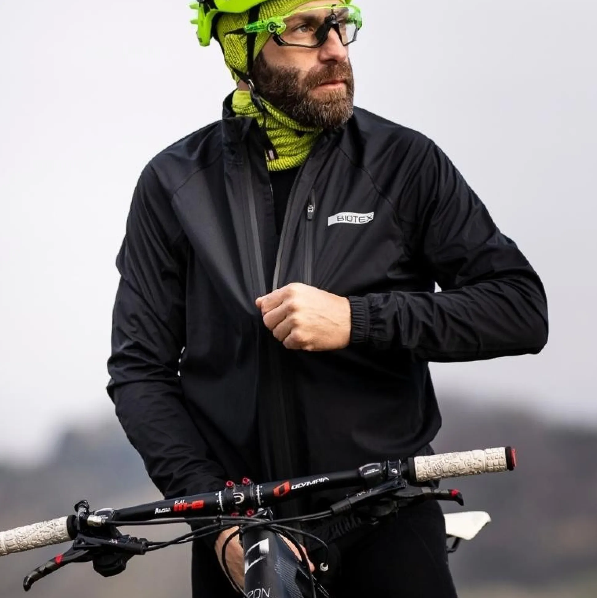 Mantellina Biotex Block Rain - Nero