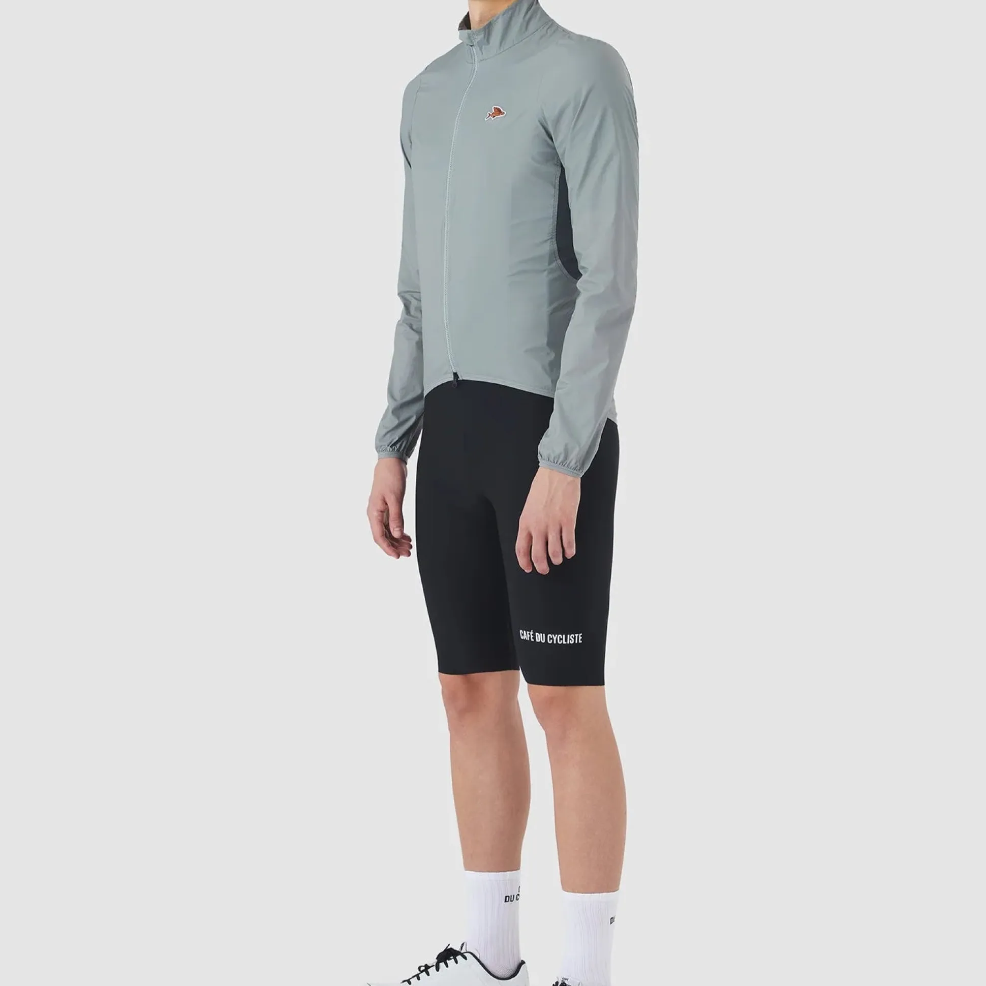Mantellina Cafe du Cycliste Edith - Grigio
