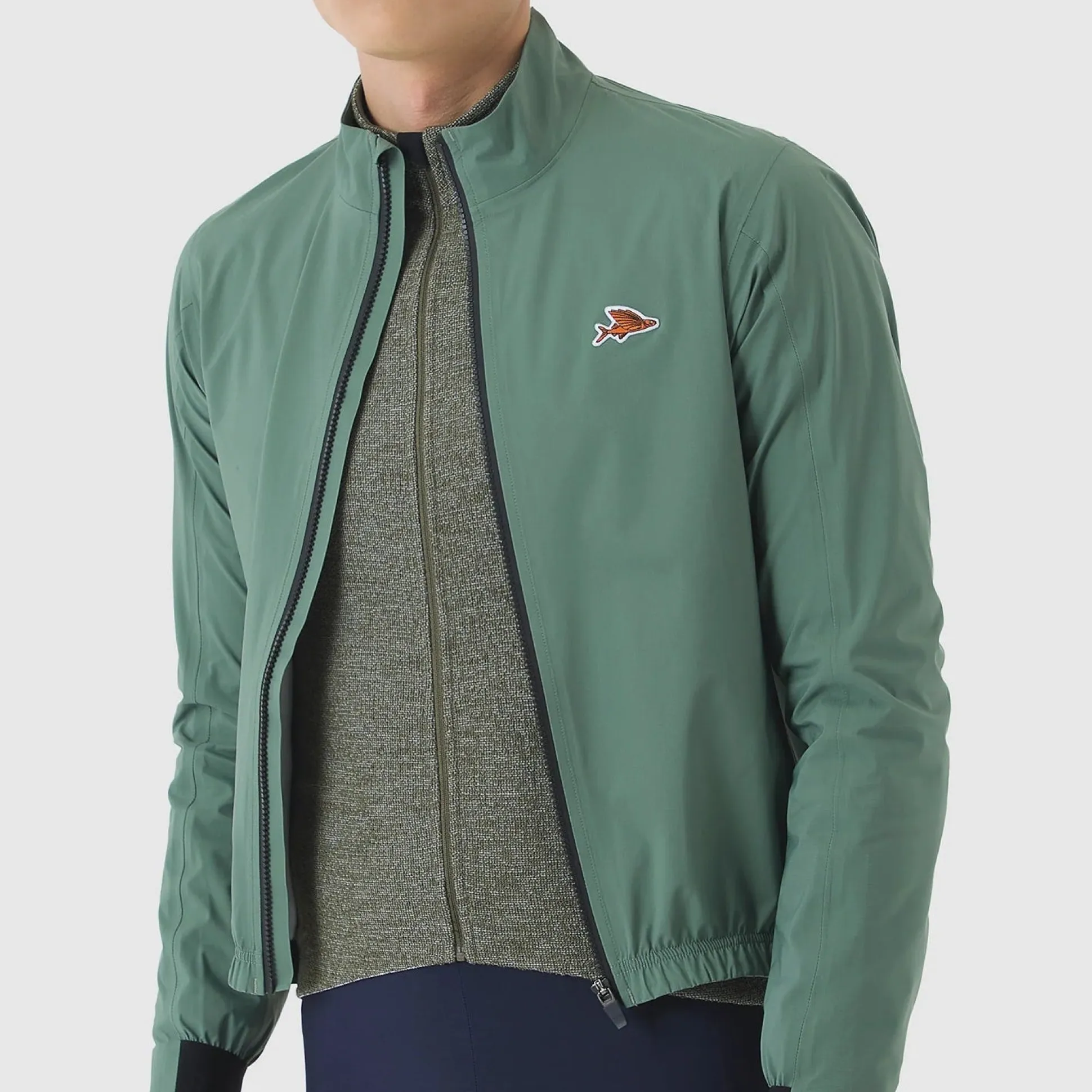 Mantellina Cafe du Cycliste Suzette - Verde