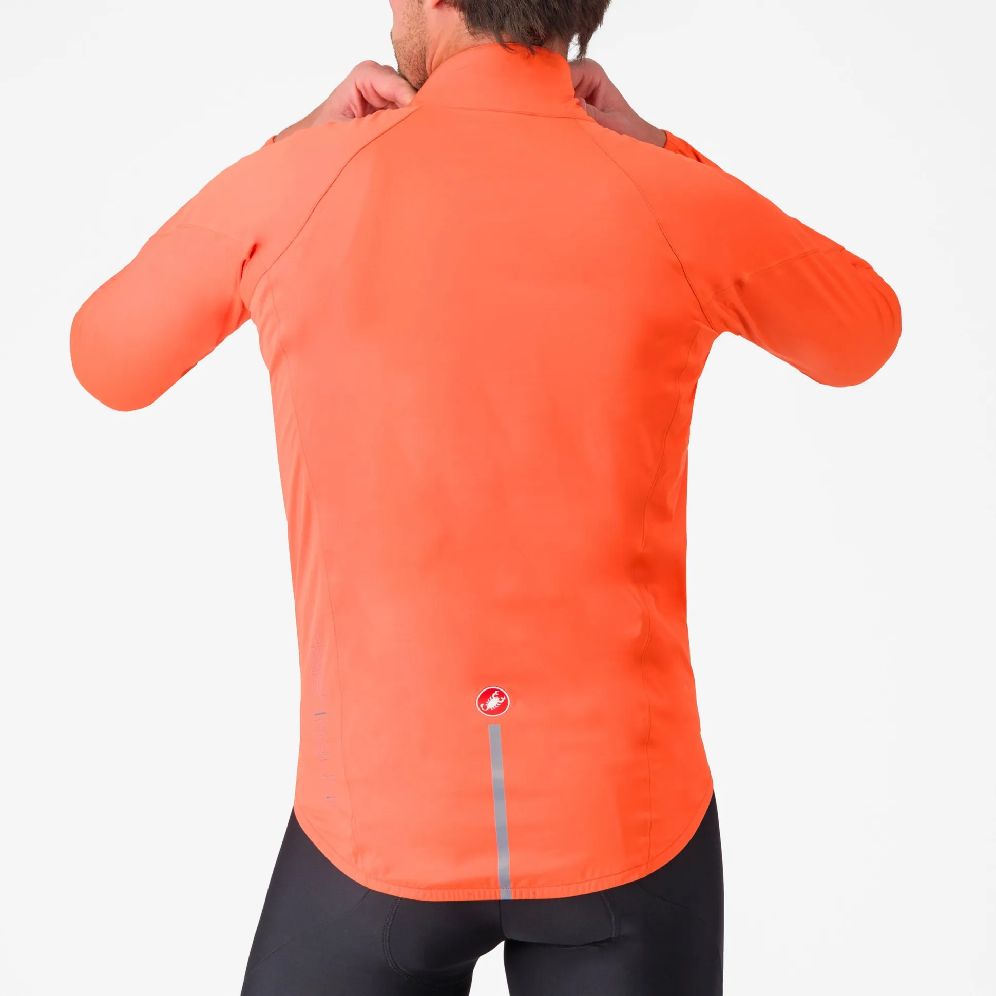 Mantellina Castelli Emergency 3 Rain - Arancio
