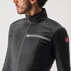 Mantellina Castelli Squadra Stretch - Nero