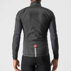 Mantellina Castelli Squadra Stretch - Nero