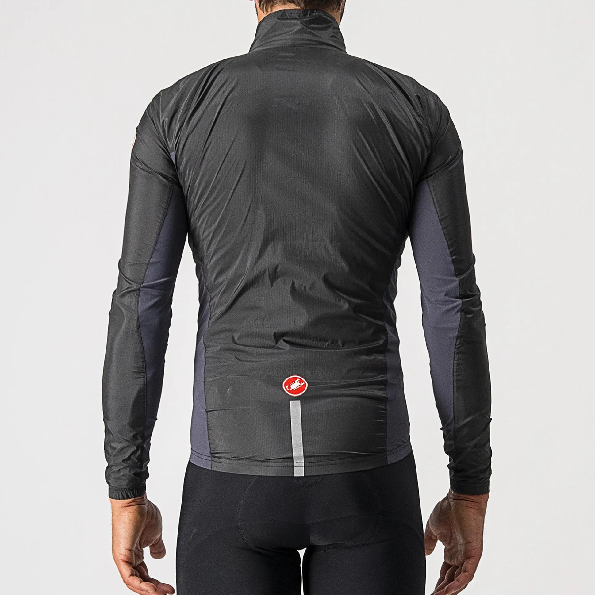 Mantellina Castelli Squadra Stretch - Nero