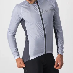 Mantellina Castelli Squadra Stretch - Grigio