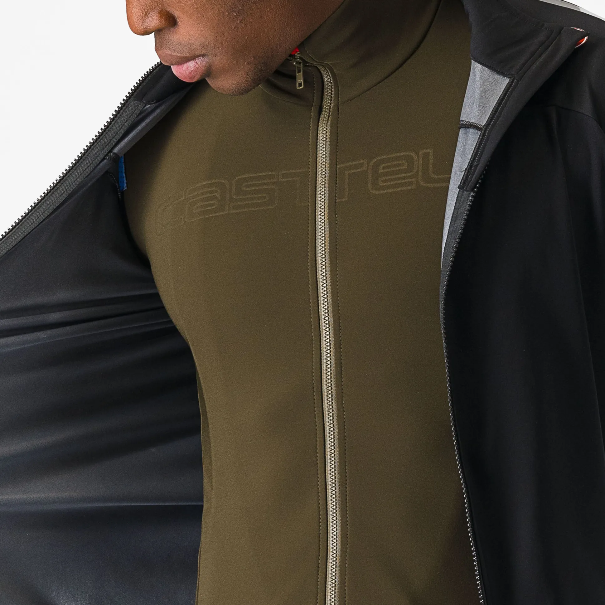 Mantellina Castelli Ultra Rain Cape - Nero