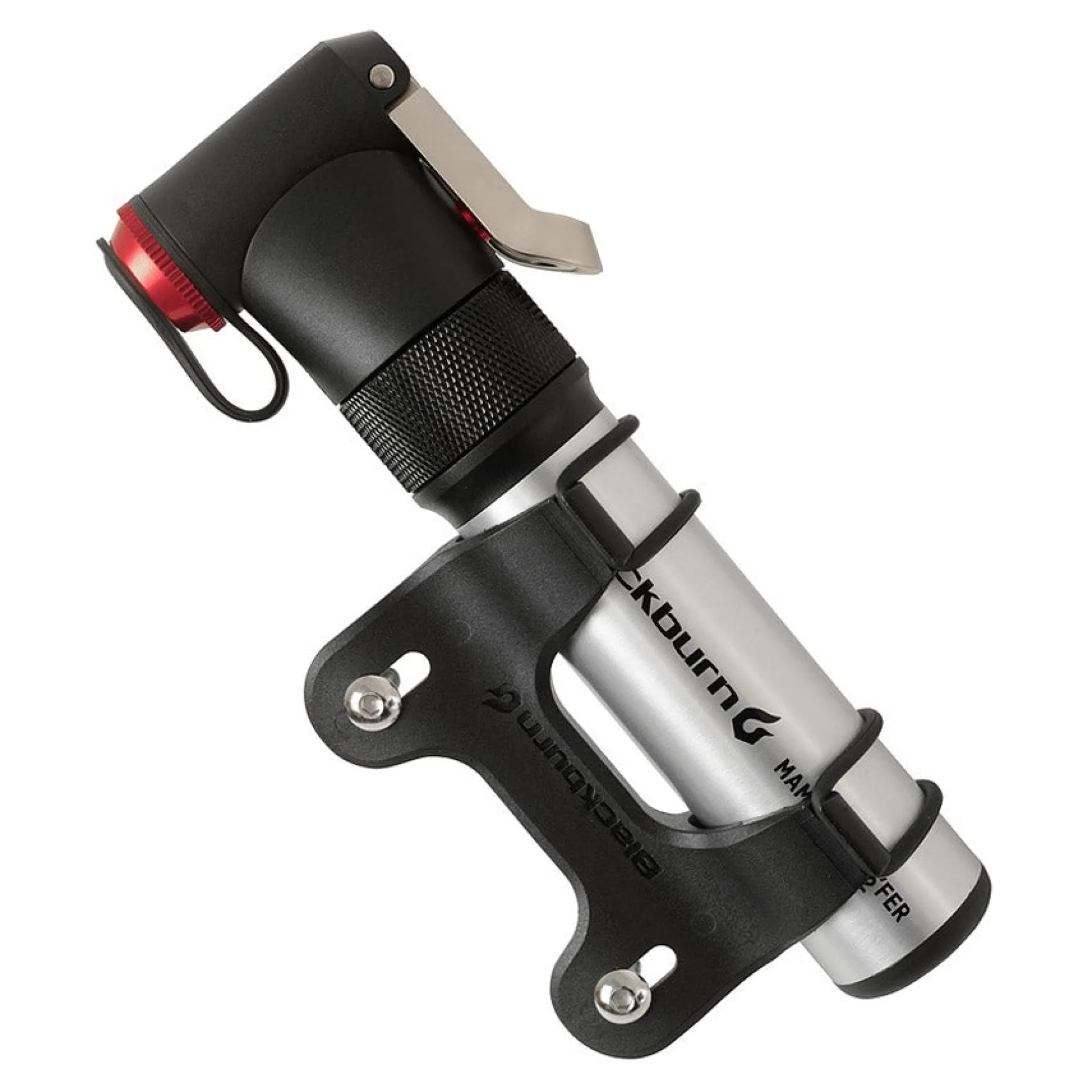 Mini-Pompa Aria Blackburn Mammoth Co2 Fer - Nero