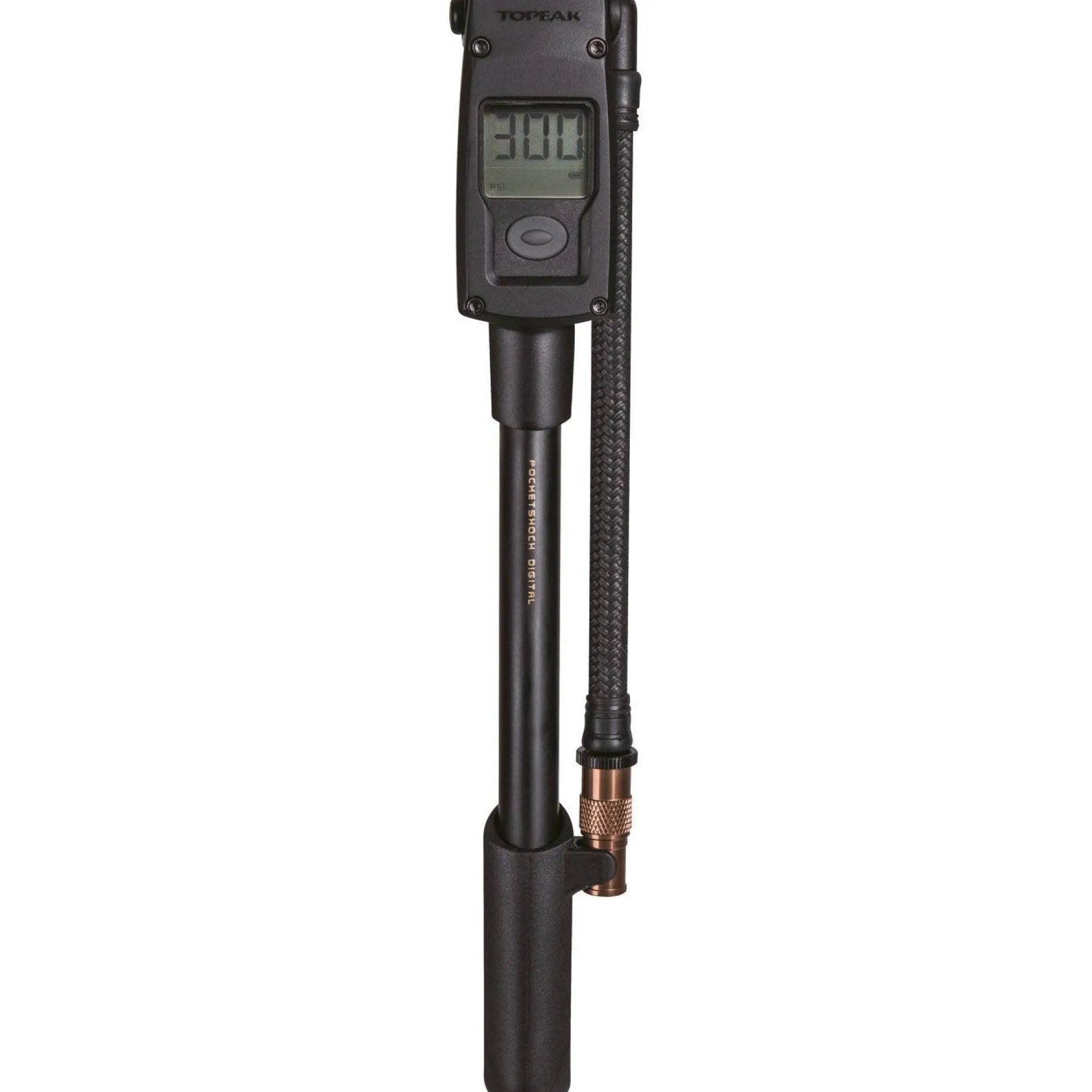 Minipompa per ammortizzatori Topeak PocketShock Digital con valvola