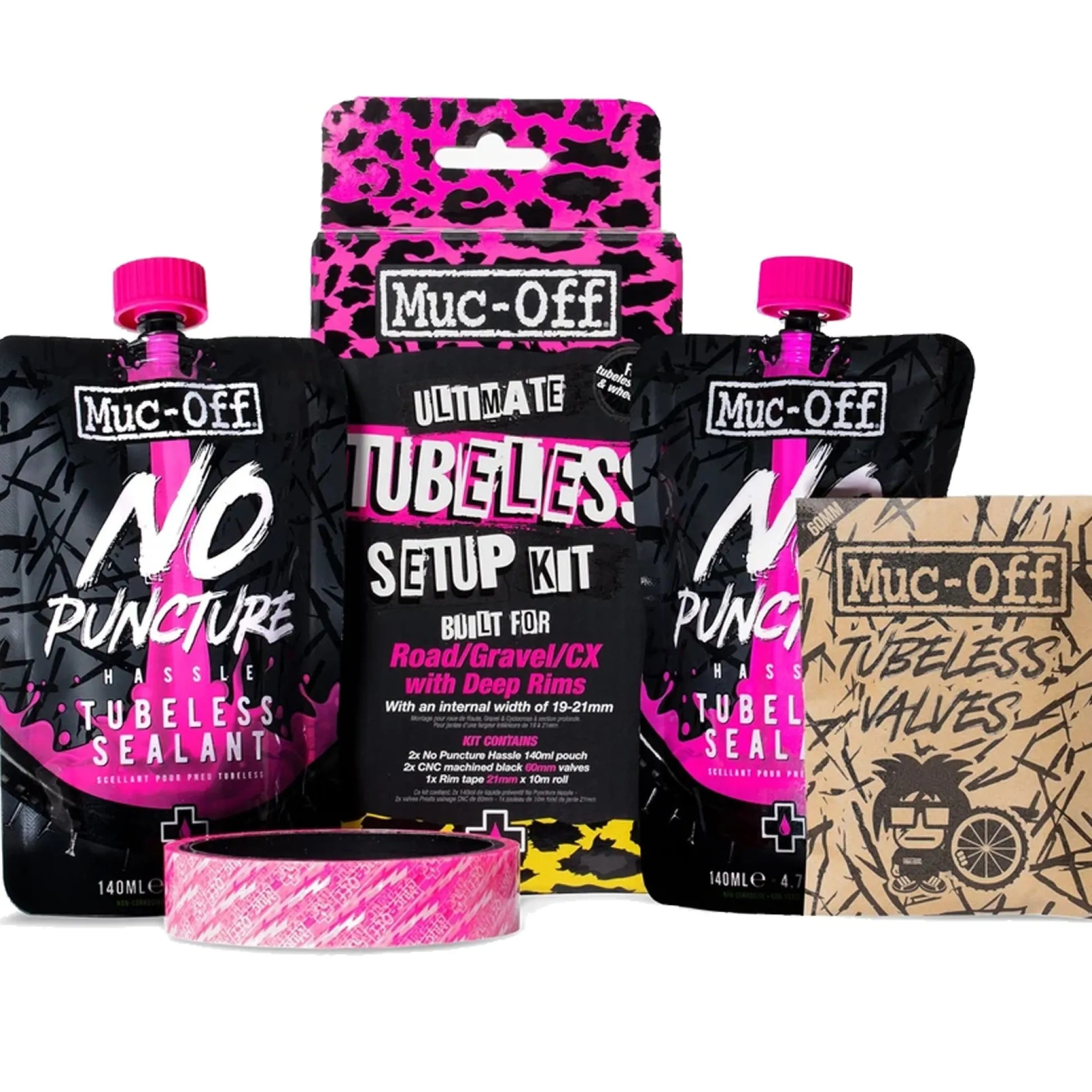Muc-Off Ultimate Tubeless Setup Kit - Dh enduro wide