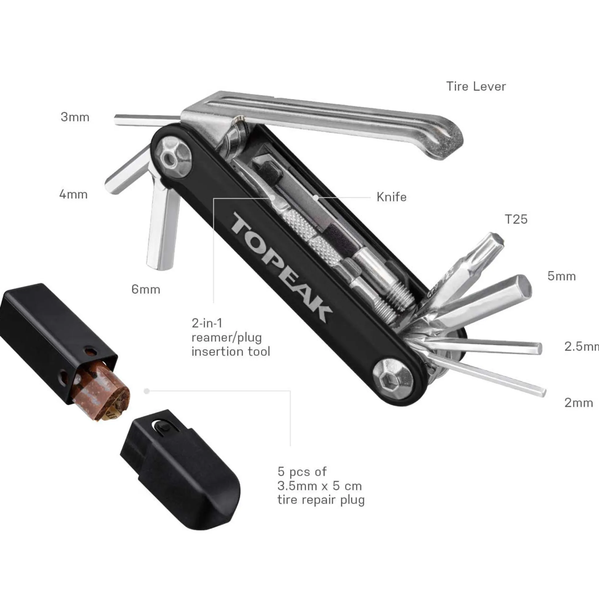 Multitool Topeak Ninja Master+ Toolbox T11