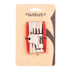Multitool Wilier in alluminio 16 in 1 FT03 - Rosso