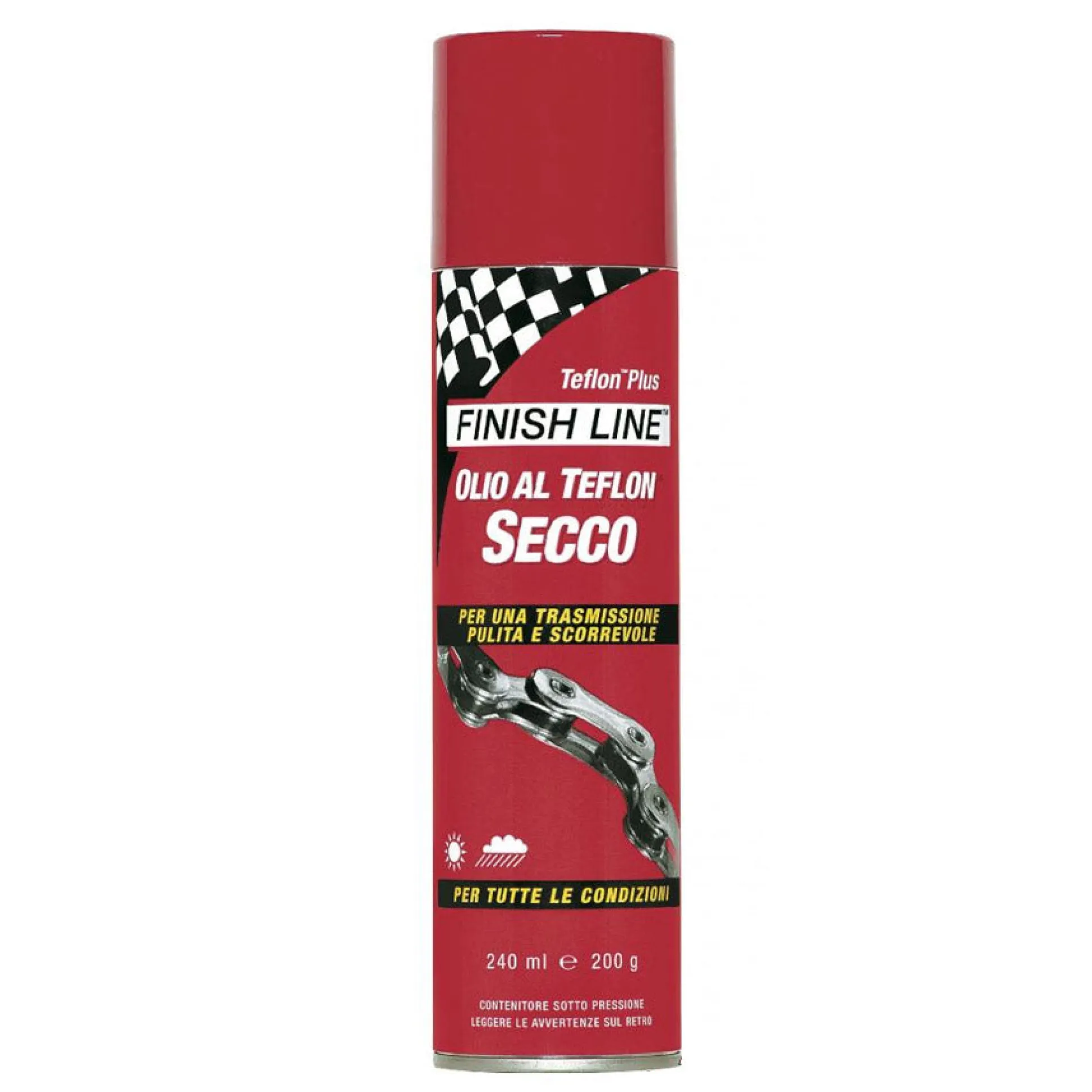 Olio al Teflon Secco Spray Finish Line - 240 ml