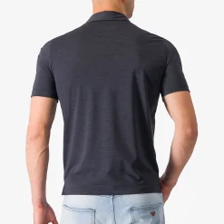 Polo Castelli Merino - Nero