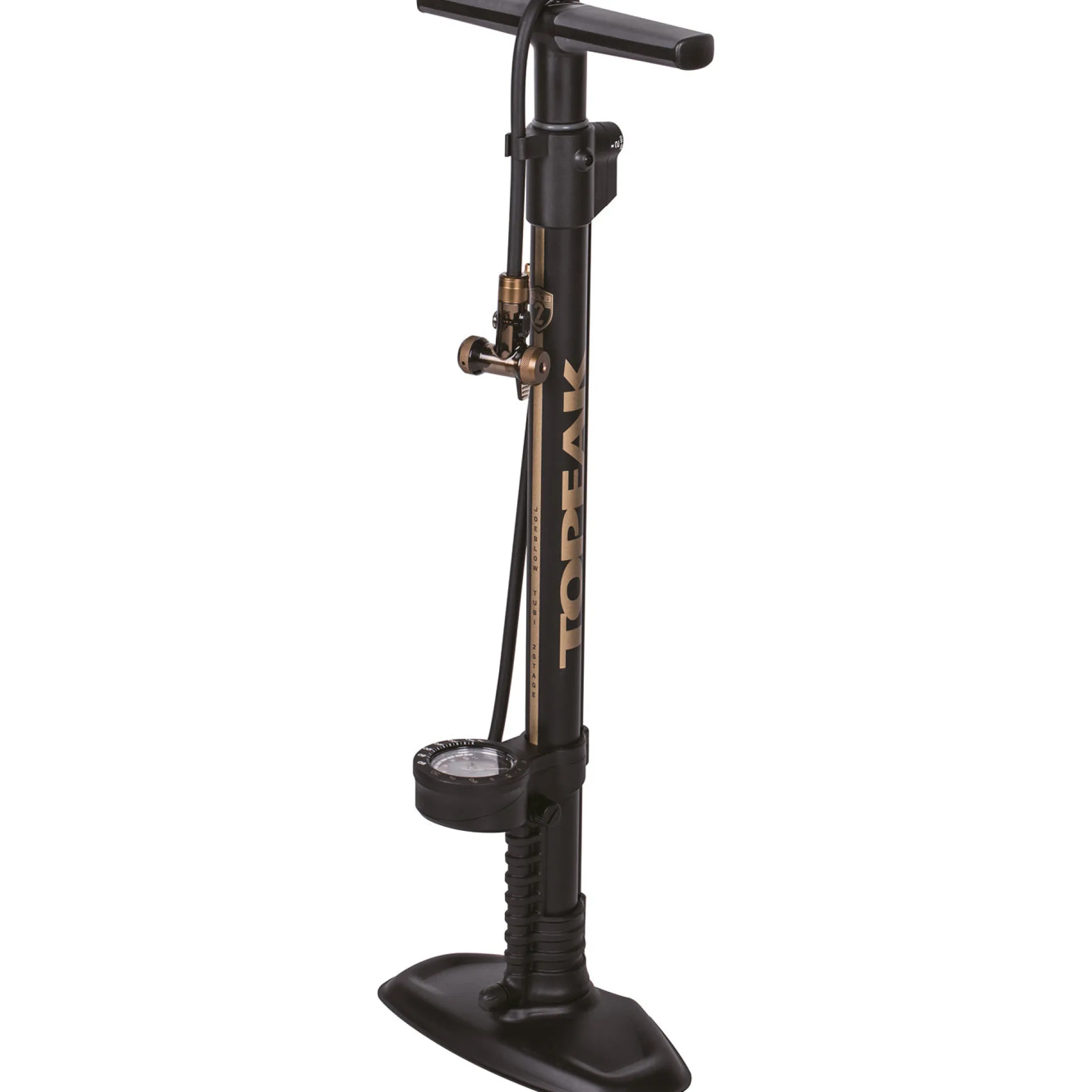 Pompa Aria da terra Topeak JoeBlow Tubi 2Stage - Nero