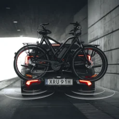 Portabici da installare sul gancio di traino Thule Epos ParkSecure 91cm - Nero