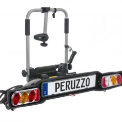 Portabici Peruzzo Parma per 2 biciclette per gancio da traino