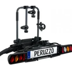 Portabici Peruzzo Pure Instinct per 2 biciclette per gancio traino
