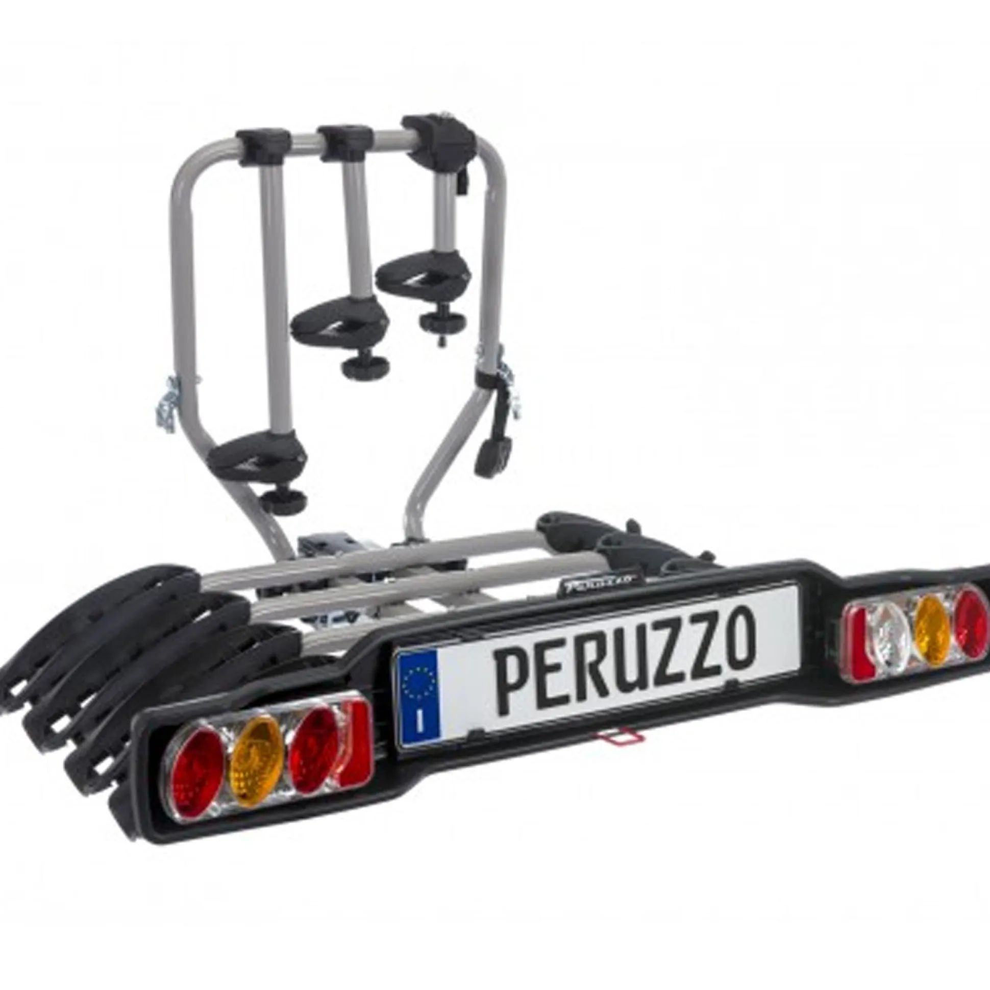 Portabici Peruzzo Siena per 4 biciclette per gancio traino