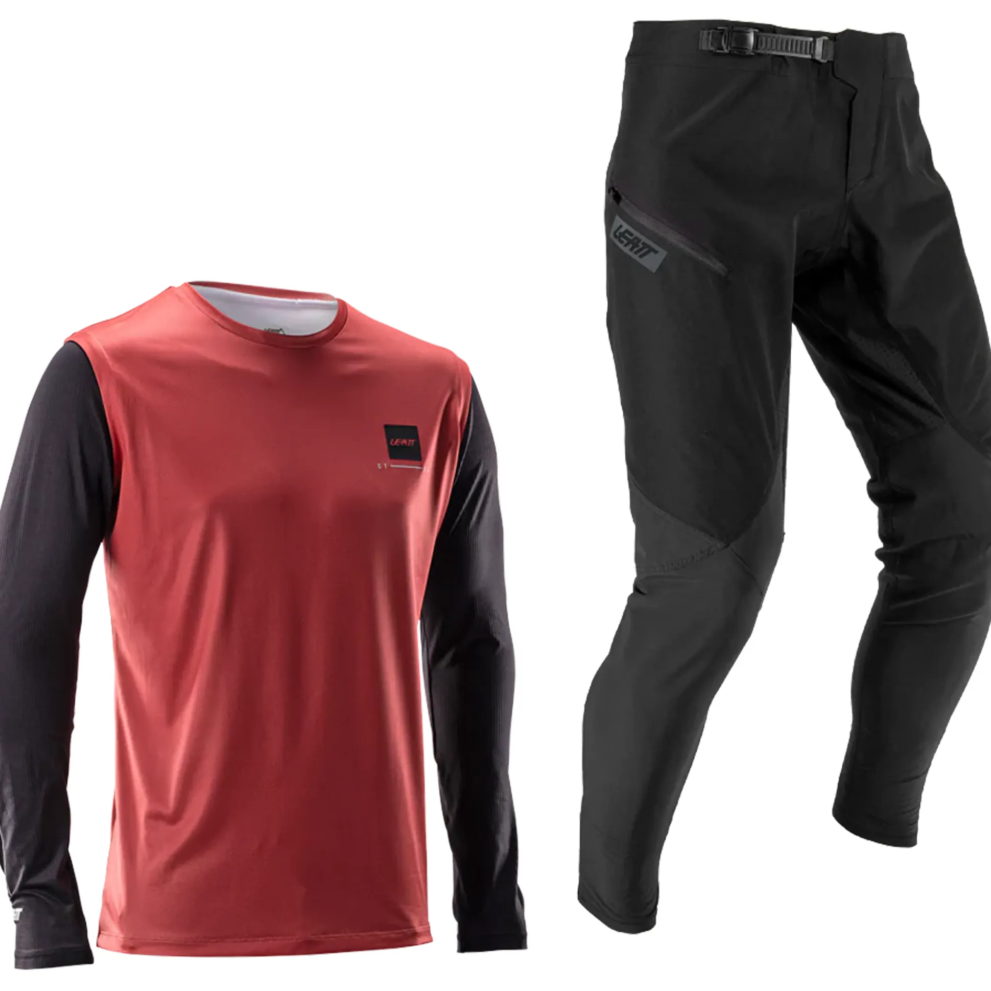 Ride Kit MTB Gravity 1.0 - Rosso nero