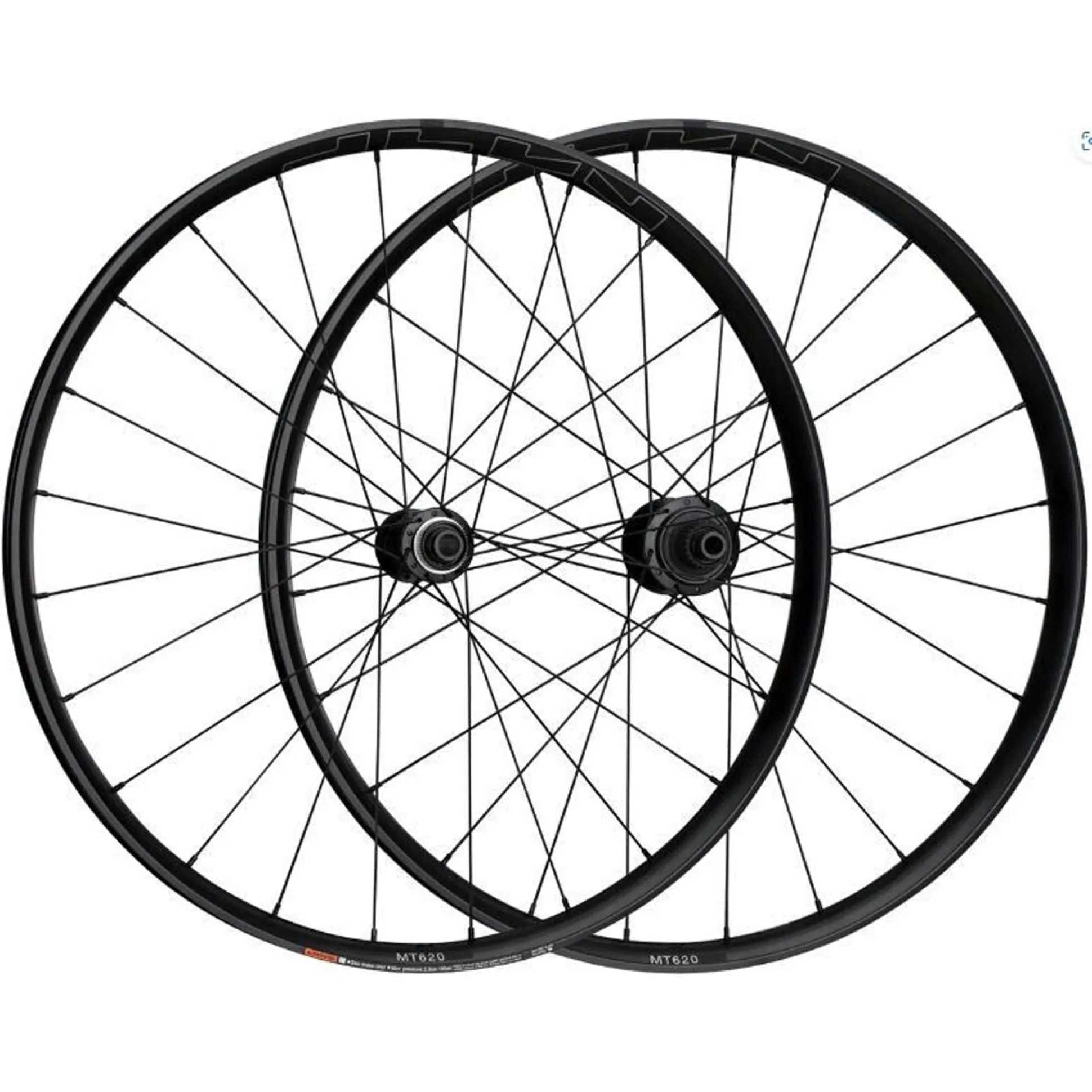 Ruote Shimano WH-MT620-CL 27.5 148 30c - Nero