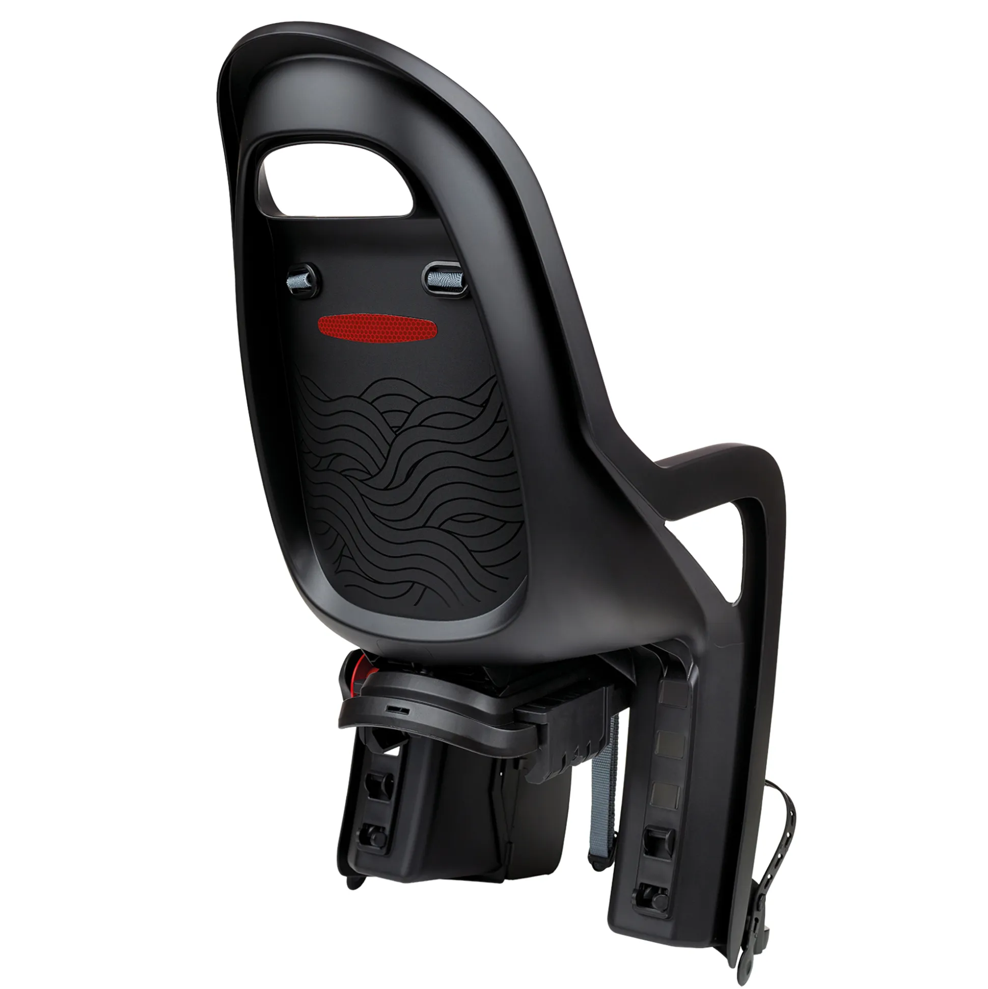 Seggiolino Polisport Groovy CFS per Portapacchi - Nero