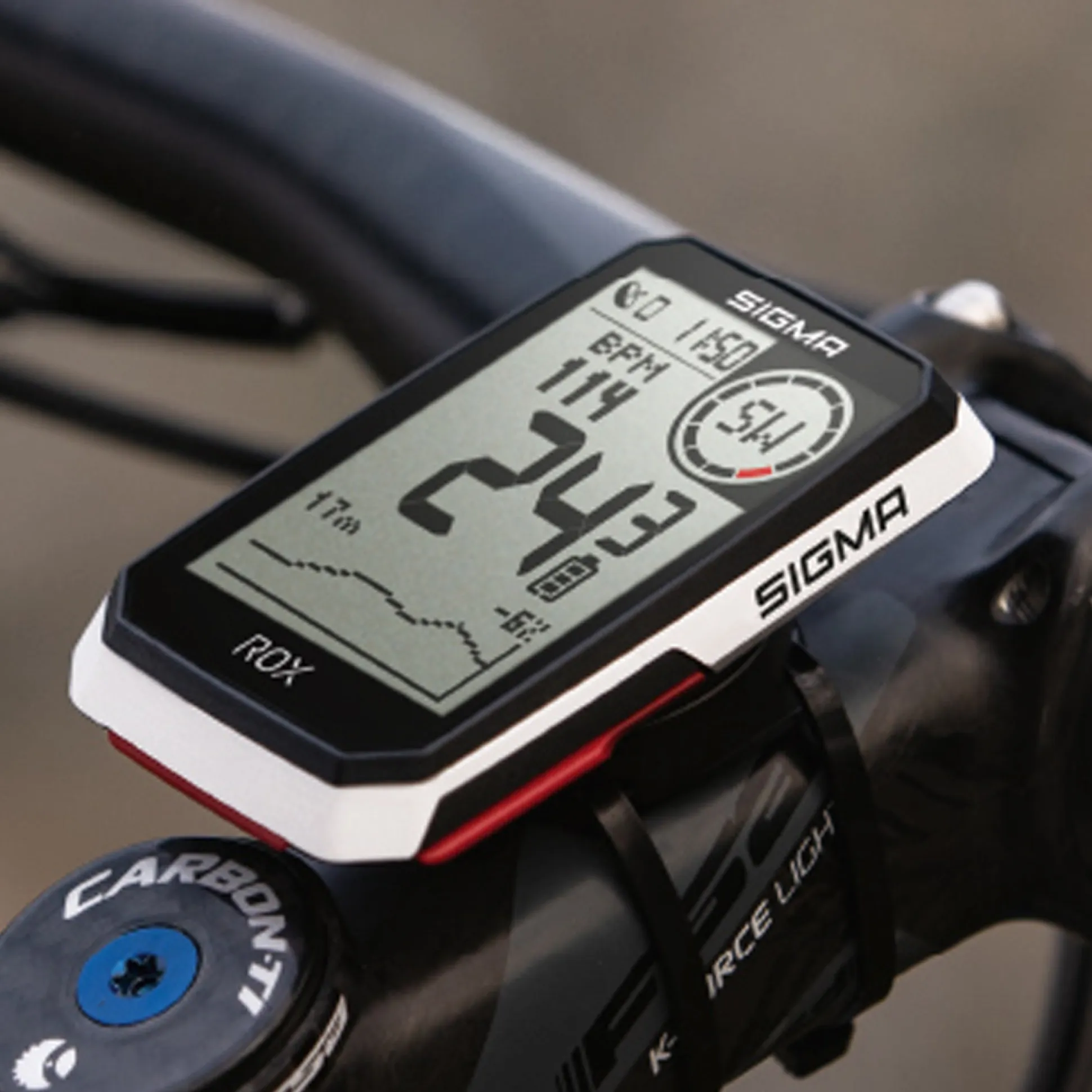 Sigma Rox 4.0 fascia cardio - Nero