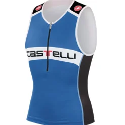 Top Castelli Core Tri - Blu