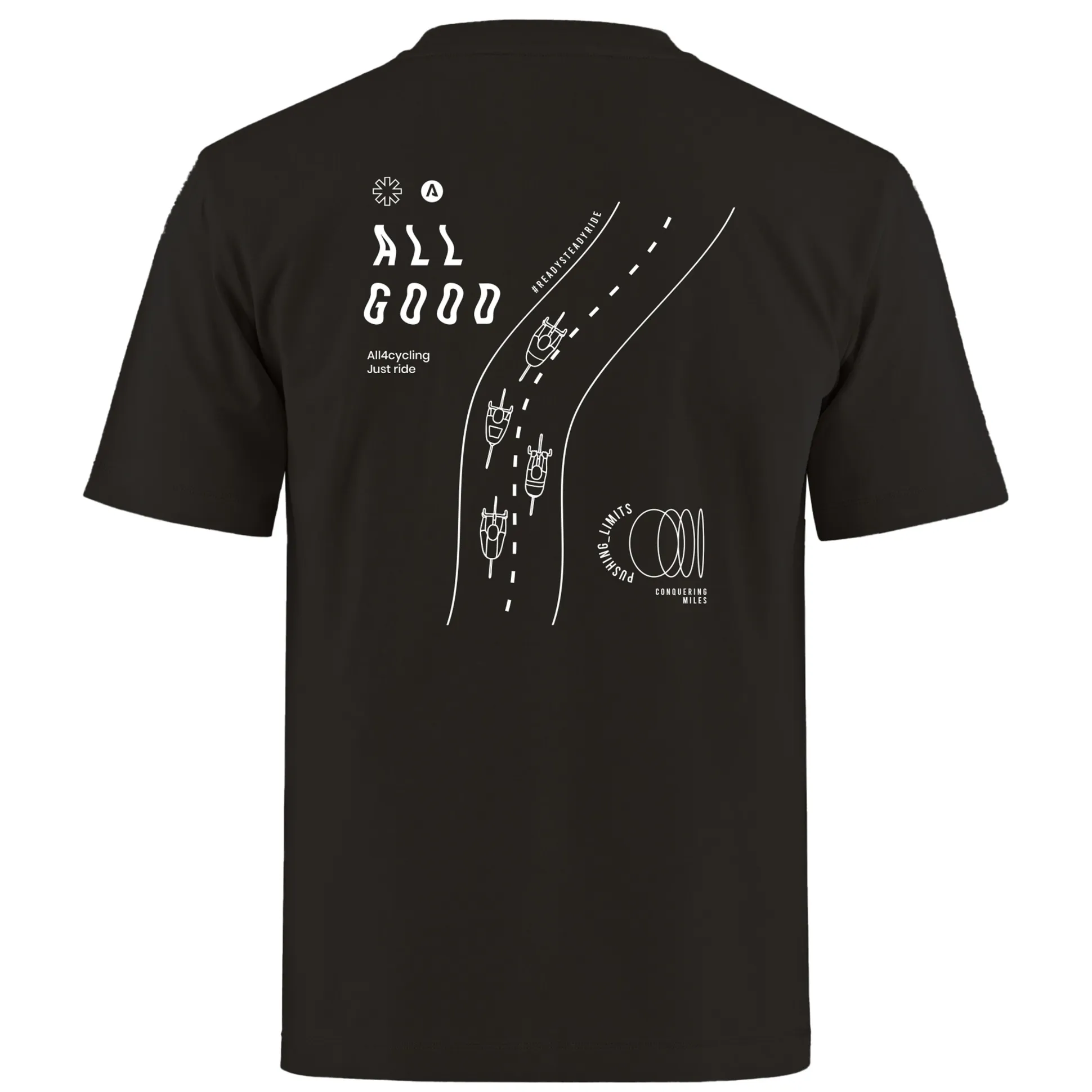 T-shirt All Good - Nero