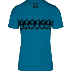 T-Shirt Assos Signature RS Griffe - Blu