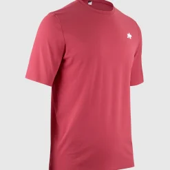 T-shirt Assos Tactica Post Ride T5 - Rosso