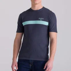 T-Shirt Bianchi Milano Classic - Grigio