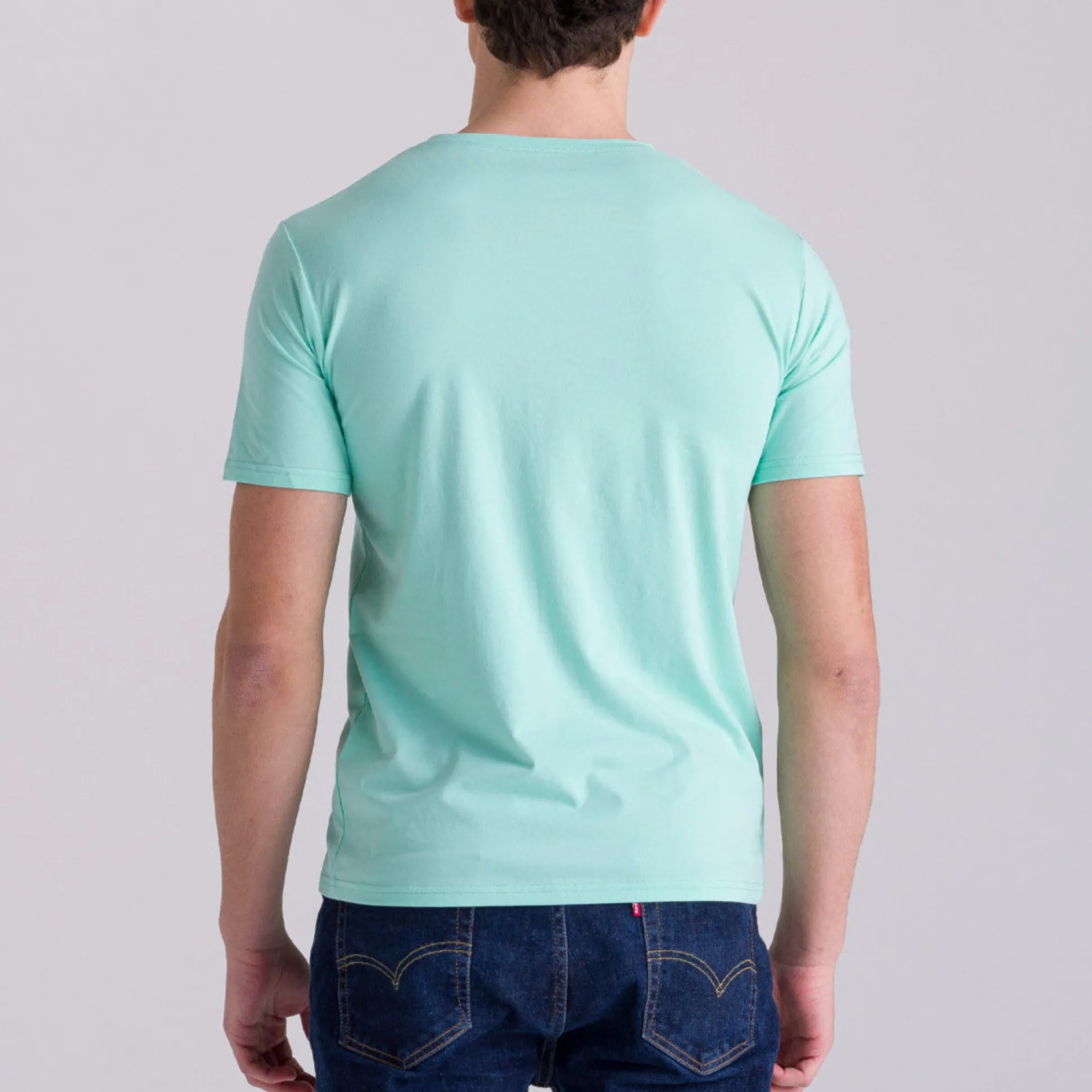 T-Shirt Bianchi Milano Fan - Celeste