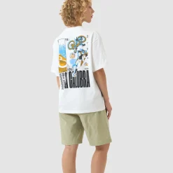 T-Shirt Cafe du Cycliste Col Sa Calobra - Bianco
