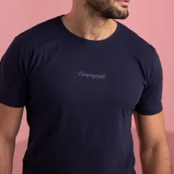 T-Shirt Campagnolo Ruota Alata - Blu