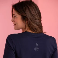 T-Shirt Campagnolo Ruota Alata - Blu