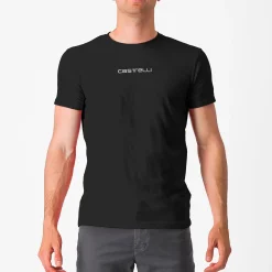 T-Shirt Castelli Classico - Nero